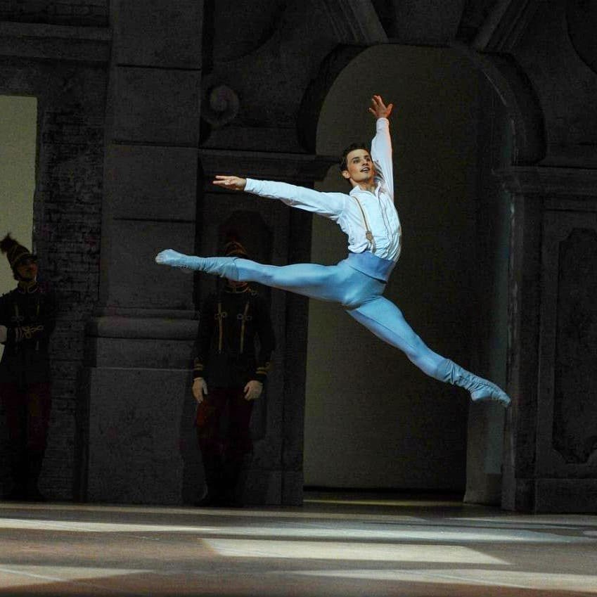 Coppélia (Frantz) choreography by Roland Petit at The Stanislavsky and Nemirovich-Danchenko Moscow Academic Music Theatre